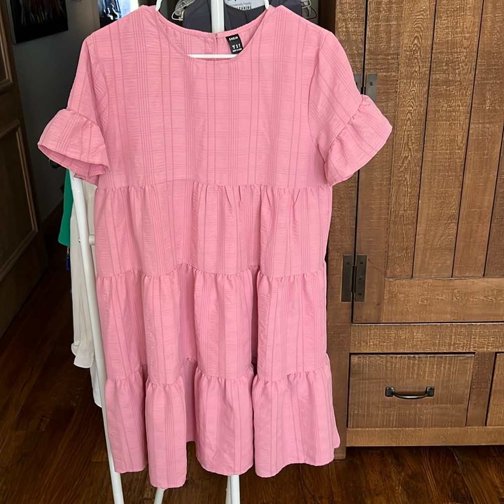 Women’s pink dress